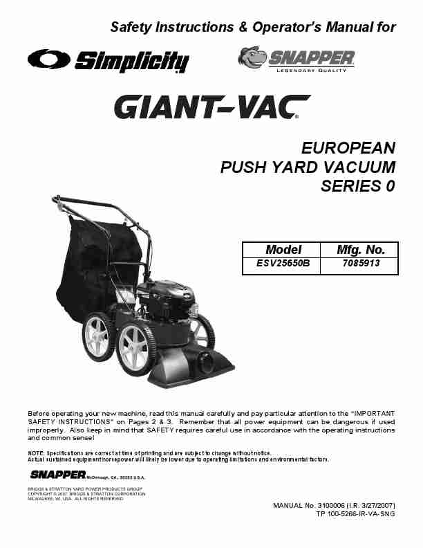Snapper Yard Vacuum SV25550HV-page_pdf